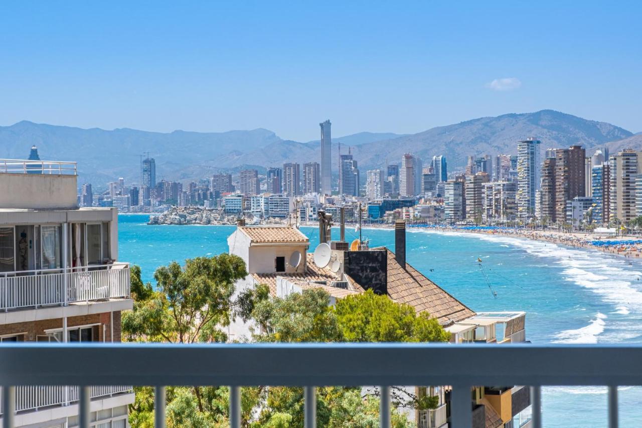 La Perla Benidorm Apartment Seaview & Pool Levante Beach Exterior photo