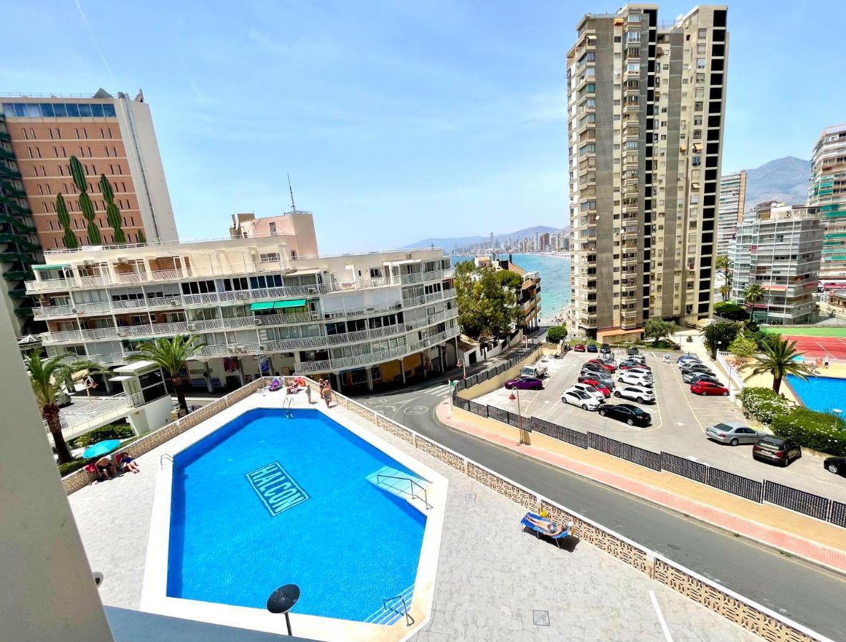 La Perla Benidorm Apartment Seaview & Pool Levante Beach Exterior photo