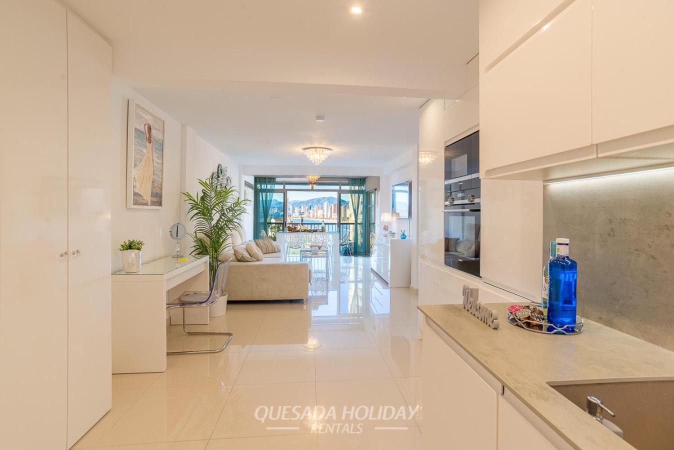 La Perla Benidorm Apartment Seaview & Pool Levante Beach Exterior photo