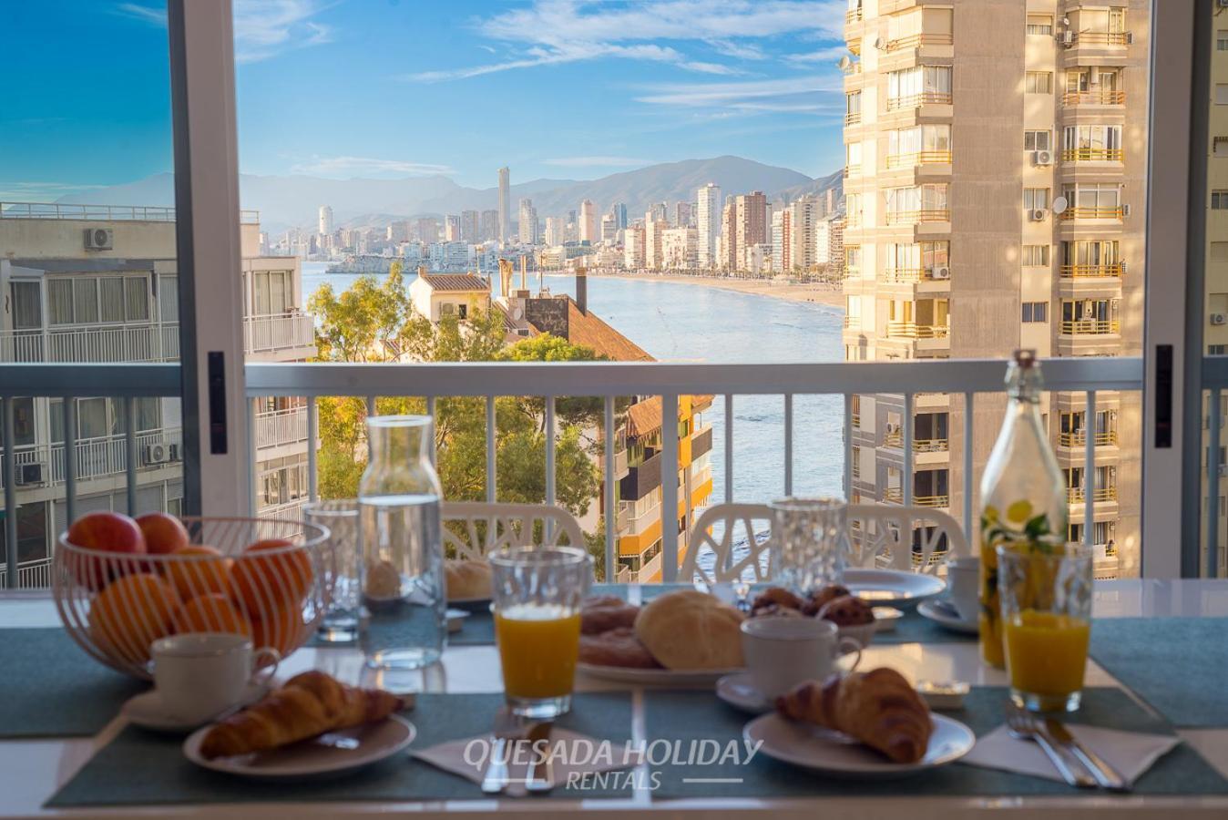 La Perla Benidorm Apartment Seaview & Pool Levante Beach Exterior photo