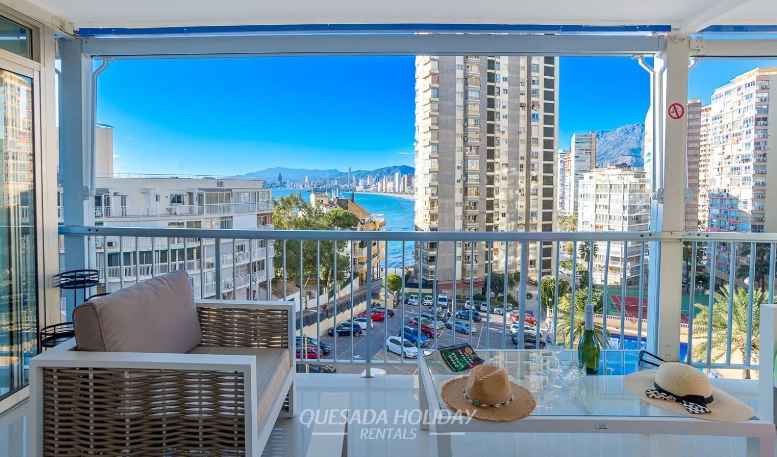 La Perla Benidorm Apartment Seaview & Pool Levante Beach Exterior photo